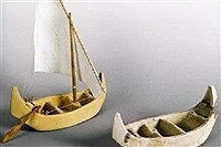 قایق بادبانی سفالی ۶۵۰۰ ساله در شوش