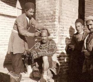 سیری در سلمانی های دوره گرد قجری