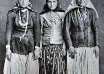 دختران بالاشهری دوره قاجار/ عکس