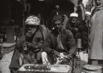 عکسی قدیمی از یک جگرکی در بیت المقدس