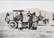 نخستین اتومبیل وارد شده به ایران/عکس