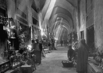 نمایی قدیمی از بازار اصفهان/عکس