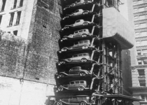 پارکینگ آسانسوری در 83 سال پیش/عکس
