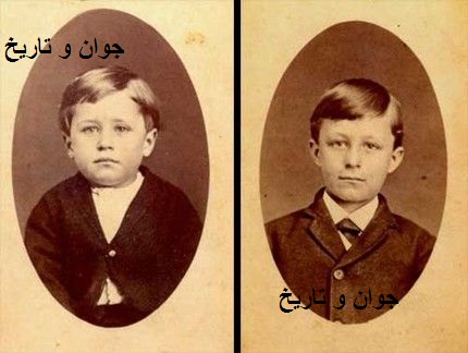 عکسی از کودکی برادران رایت