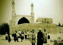 عکس قدیمی منار جنبان اصفهان