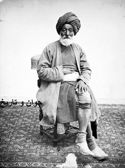 عکسی از یک تاجر قاجاری