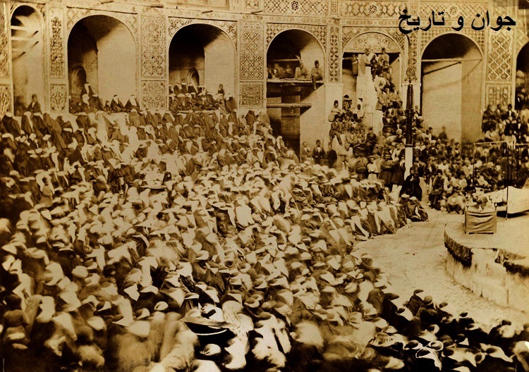 مراسم عزاداری و اجرای تعزیه در دوره قاجار/عکس