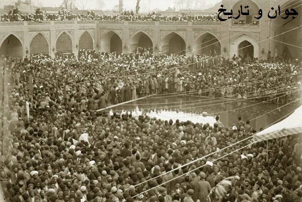 عزاداری روز عاشورا در مسجدجامع تهران/عکس
