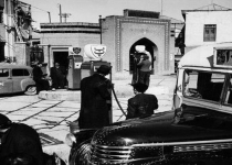 60 سال پیش، پمپ‌ بنزینی در تهران/عکس