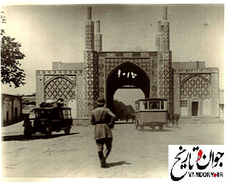 دروازه شمیران در سال ۱۳۲۰/عکس