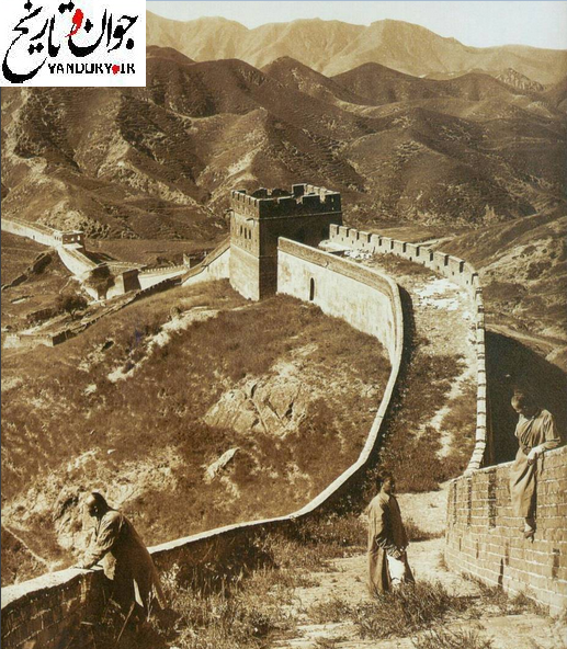 دیوار چین در سال 1907/عکس