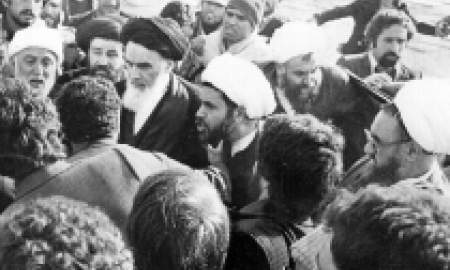 تصاویر بازگشت رهبر کبیر انقلاب به ایران