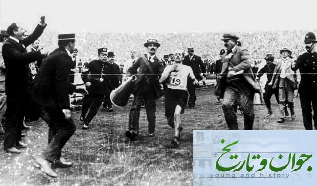 عکس/لحظه رسیدن به خط پایان