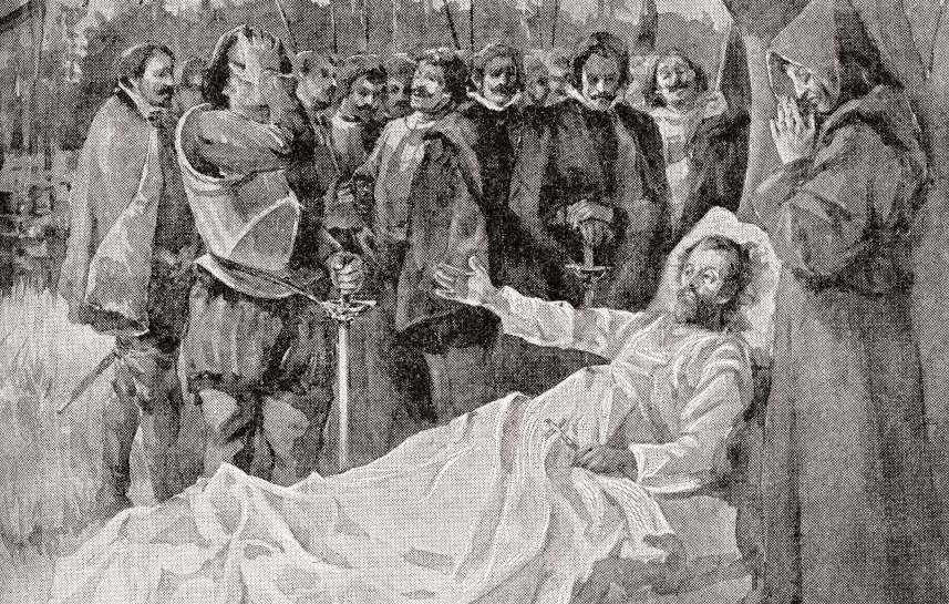 مرگ "ارناندو د سوتو" اکتشافگر اسپانیایی