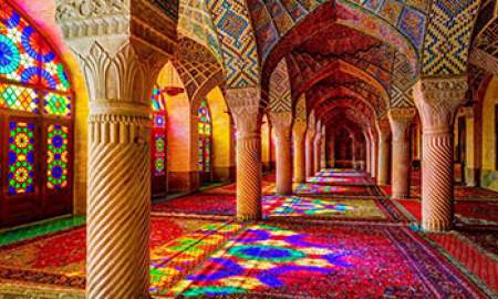 تصویری از مسجد وکیل در شیراز