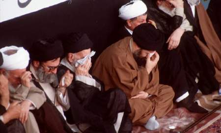 تصاویری از مراسم پرشکوه تشیع و وداع مردم با امام خمینی(ره)
