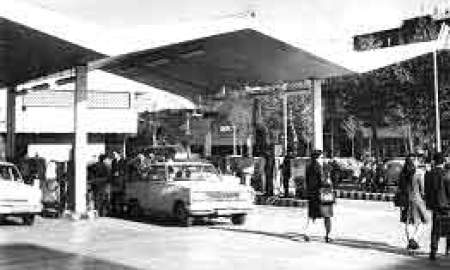 اولین جایگاه پمپ بنزین در تهران