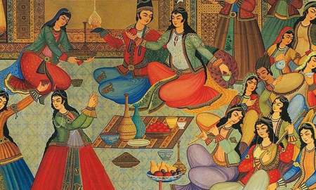 نگاهی به سبک نقاشی ایران و اروپا در دوره قاجار