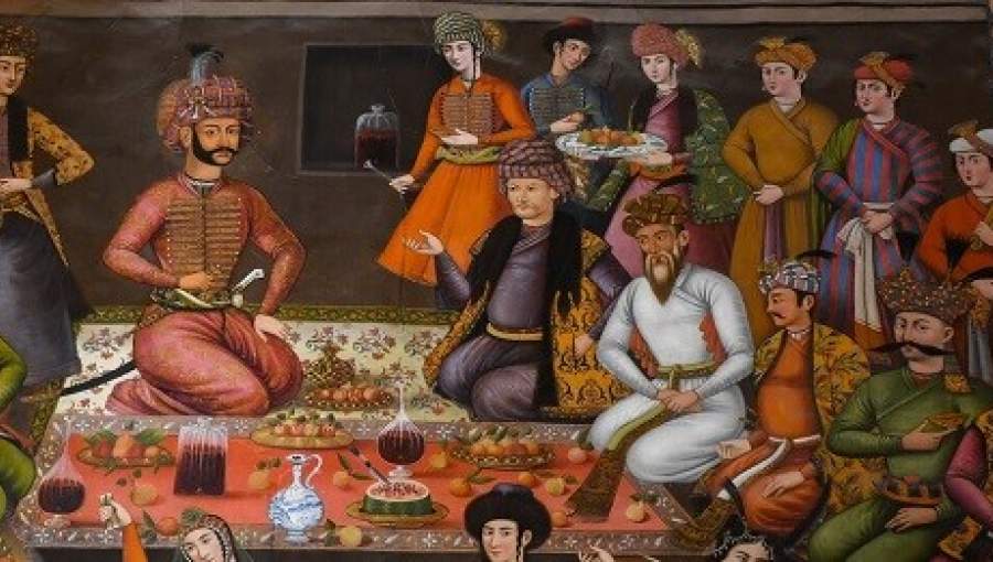 غذاهایی که در دربار سرو می‌شد