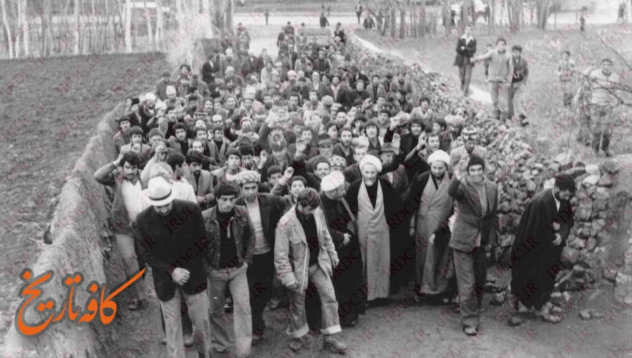 همراهی روستائیان با انقلاب اسلامی